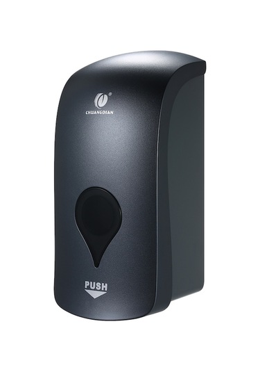 Duvar Tipi 1000ml El Sabunu Dağıtıcı, Sprey Tipi, Elle Çalışır, Yüksek Kapasite, Delme Gerekiyor, Abs Malzeme, Yırtıcıya Dayanıklı Gri Gri Gri