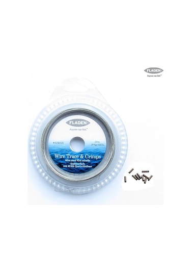 Fladen Çelik Tel Makara 10M-Siyah (471407806)