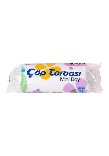 Vista Mini Boy Çöp Torbası 40x50 Cm 50 Rulo