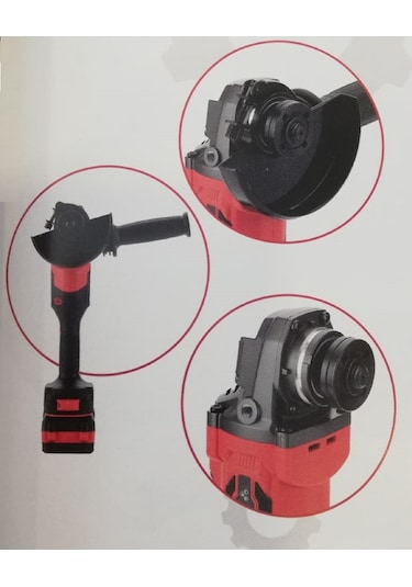 Arm Profesyonel JM 115A Şarjlı Avuç Taşlama Makinesi