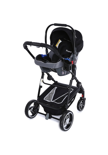 Yoyko City 3 In 1 Travel Sistem Bebek Arabası Siyah