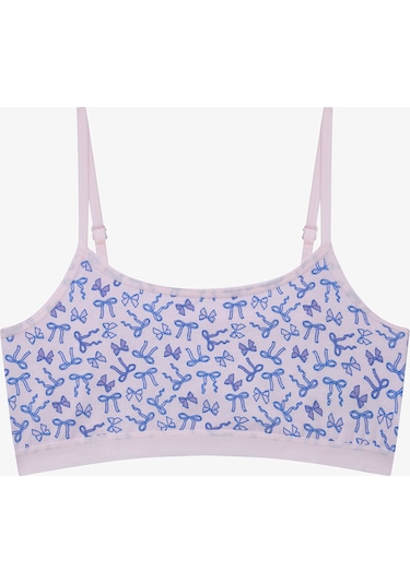 Penti Kız Çocuk Ribbon Çok Renkli 2'li Crop Üst
