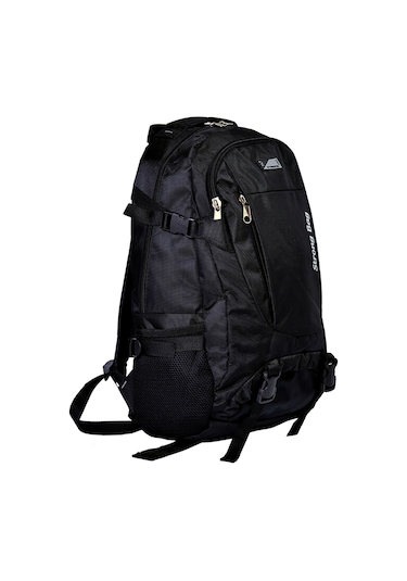 Strong Büyük Boy Dağcı Sırt Çantası- 17-18.4 Inch Laptop Bölmeli Siyah