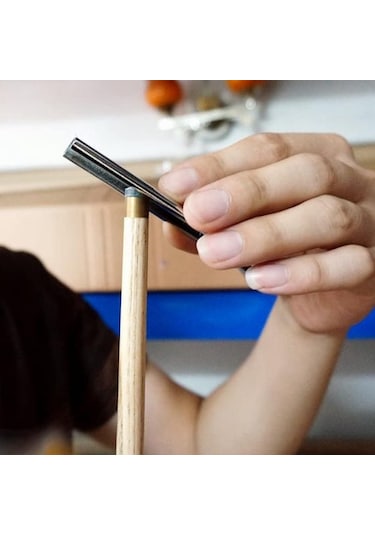 Bilardo İsteka Ucu Onarım Aracı Bilardo Havuz İsteka Ucu Onarım Aracı Bilardo Bilardo İsteka Ucu Şekillendirici Bilardo Ucu Tamir Siyah