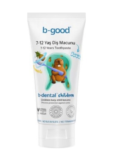 B-Good 7-12 Yaş Florürlü Çocuk Diş Macunu 50 ML
