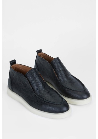 Tamer Tanca Kadın Hakiki Deri Siyah Casual Bot 902 2850 Bn Bot Sk23/24 Sıyah Fltr Siyah