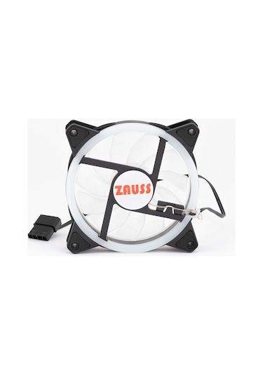 Zauss ZR-101 Rainbow RGB Kasa Fanı 12 CM Renkli Molex Giriş