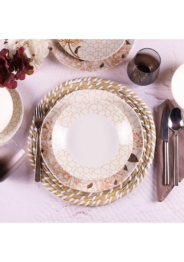 Organik 24 Parça 6 kişilik Yemek Takım - DB1155