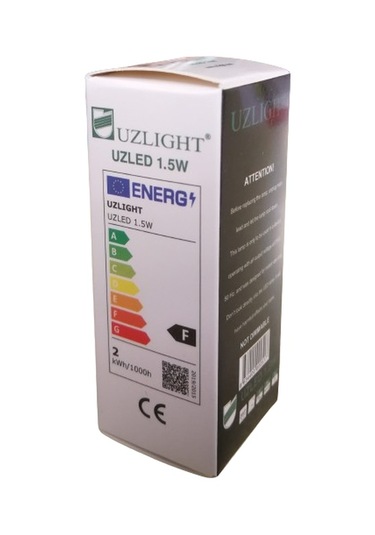 Uzlight Uzled 1,5w Led Ampul E14 3000k Buzdolabı Ampulü