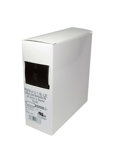 Nexo Isı Ile Daralan Makaron Kutu (Siyah) Nexo