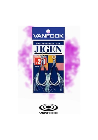 Vanfook Jgs-44 Jıgen Glıtter Short Asıs 2p 1/0