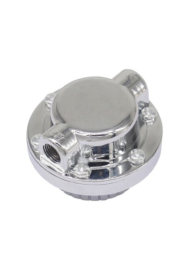 Sones Araba 8mm Ve 10mm Manuel Ayarlanabilir 1-5psi Yakıt Basınç Regülatörü Vanası Gümüş