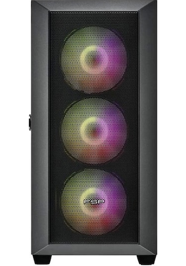Fsp CMT318 850W E-ATX Oyuncu Kasası Siyah