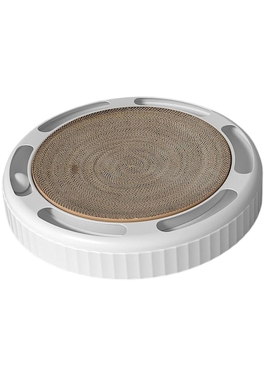 Suntek Scratchers Karton Tırmalama Pet Yastık Panoları Beyaz