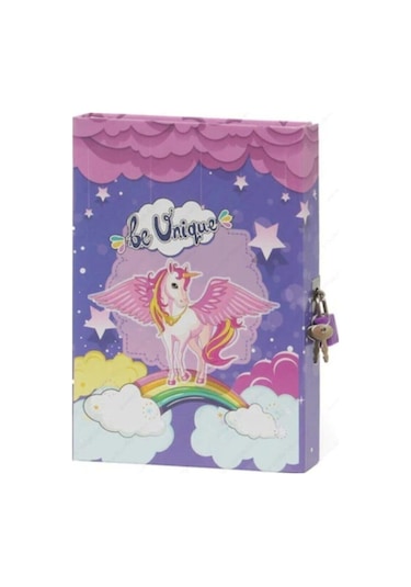 Unicorn Kilitli Hatıra Defteri