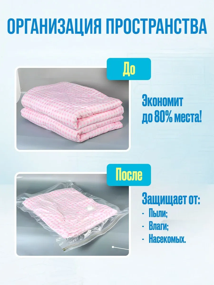 Gadgetgenius Kıyafet Ve Eşya Saklama İçin Vakumlu Poşetler, Pompa Gerektirmez 413685871