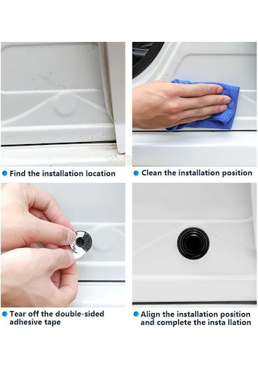 Araba Kapı Darbe Ve Ses Emici Kapı Kaput Bagaj Çarpma Önleyici