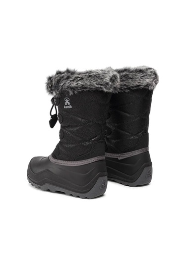Kamik Kamık Snowangel Unısex Çocuk Bot Siyah Siyah