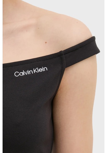 Calvin Klein Bayan Elbise J20j225541 Beh Siyah Siyah Calvin Klein Bayan Elbise J20j225541 Beh Siyah Siyah