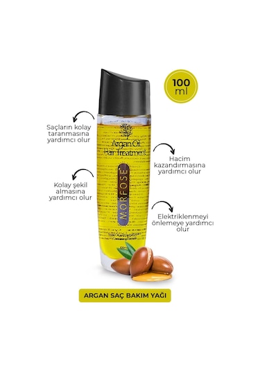 Morfose Bitkisel Argan Yağı 100 Ml