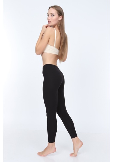 Kolcu Kadın Uzun Tayt 453 SiYAH