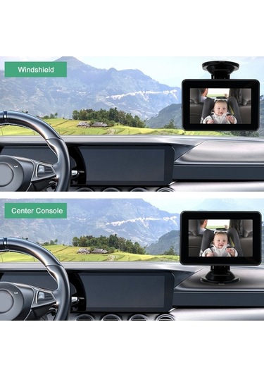 Bosphorusboutique Vkemall Telsizi Monitörü Bebek Bebek Bebek Aynası Araba Araba Zt