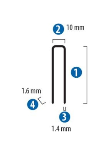 Red Hit N100-30 Zımba Teli 30 MM