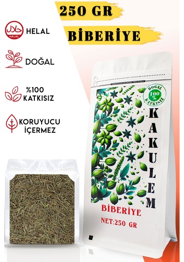 Kakulem Sertifikalı 250 Gr Tane Biberiye Kurusu Rosemary Rosmarin