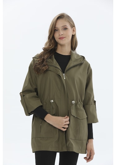 First Company Kadın Trençkot 2424bs112498 Haki