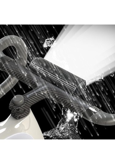 Geeksen Alüminyum Usb Bisiklet Ön Lamba - 1200 Lumen Parlak Gece Sürüşü Işığı - Dış Mekan Bisiklet Aksesuarı Eos630 Çok Renkli