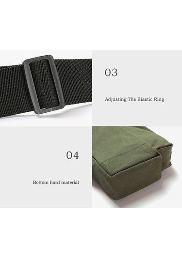 Sones Taşınabilir Kamp Tırnak Saklama Paketi Dış Mekan Alet Saklama Çantası Yeşil