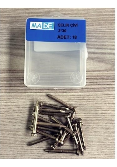 Made Çelik Çivi 3X30 ( 1 Kutu:18 Adet) St-47 N11.5451