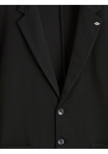Lc Waikiki Siyah Dar Kalıp Erkek Blazer Ceket