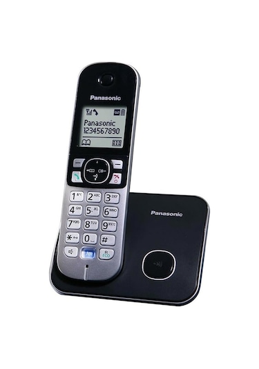 Panasonic KX-TG6811 Dect Telefon Siyah-Gümüş