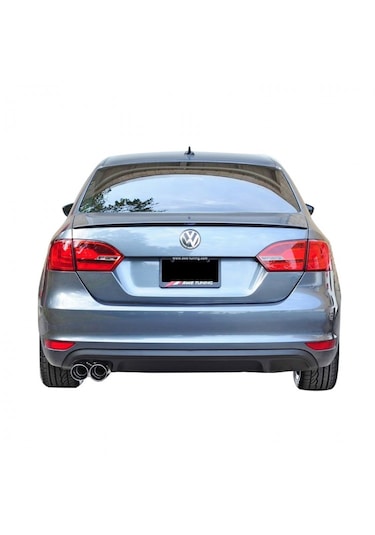 Volkswagen Jetta 2010-2014 Glı Arka Tampon Eki - Difüzör Plast