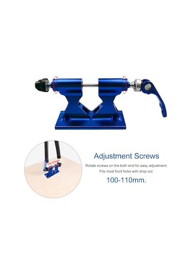 Ximistore9 Mavi Alüminyum Bisiklet Ön Çatalı Sabitleyici - Suv Araç Çatı Rafları İçin Kaldırma Aparatı