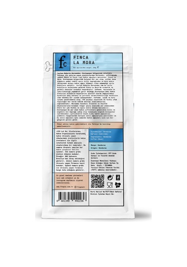 Fropie Nitelikli Kahve Honduras Çekirdek 250 G