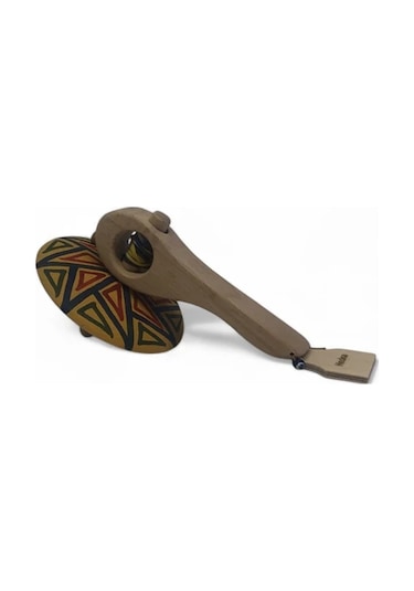 Hızküre Ahşap Topaç Sarı