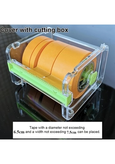 Dashanshop Akrilik Bant Kesme Kutusu Dayanıklı Şeffap Pp El İşleri Model Yapımı Diğer