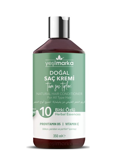 Yeşilmarka 10 Bitki Özlü Tüm Saçlar İçin Doğal Saç Kremi 400 ML