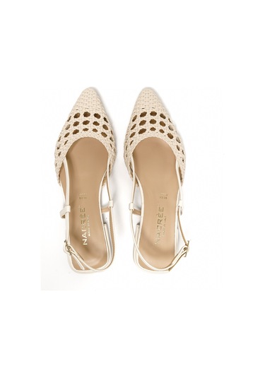 Topuklu/ Stiletto Kadın 411a081 Nacree Treccıa Burro Burro Bej