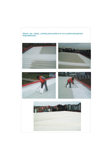 Dks Roco Çatı Isı Ve Su Yalıtım Malzemesi 18 KG-Beyaz