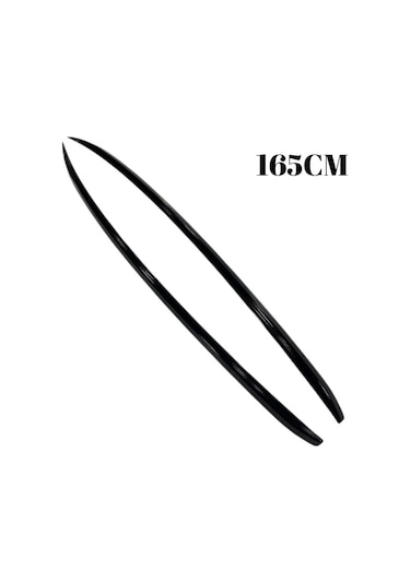 Tavan Çıtası Üniversal Parlak Siyah 165cm 2li Set 19892