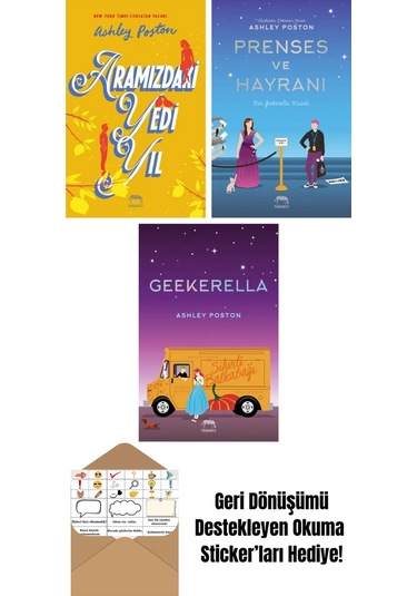Aramızdaki Yedi Yıl + Kitap Kurdu Ve Çirkin + Geekerella