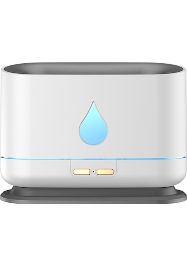 Wezone Ev Odası Ofis Masaüstü Usb Beslemeli 1000ml Hacimli İki Buharlı Renkli Nemlendirici