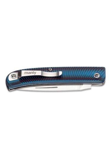 Manly Comrade D2 Black/Blue Kamp Çakı Çok Renkli