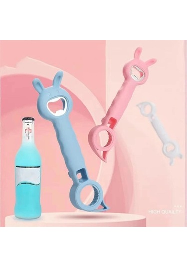 Nt Çok Amaçlı Şişe Açacağı, Bira Ve İçecek Açacağı, Konserve Ve Şişe Açacağı, Mutfak Aksesuarı Mavi Diğer