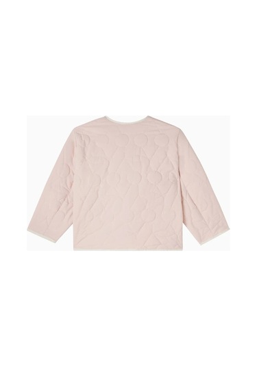 Bonpoint Lorelei Pembe Kiraz Desenli Kapitone Kız Çocuk Ceket Açık Pembe