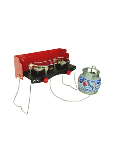 Orcamp K629 Katlanır Ayaklı İkili Kamp Ocağı Çok Renkli