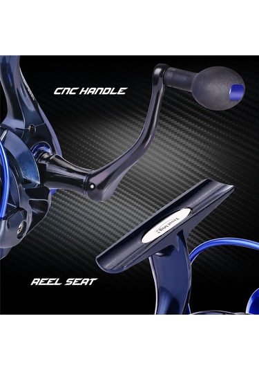 Dönen Balıkçılık Makaraları Tatlı Su Tuzlu Su Makaraları 13+1 Bilyalı Rulmanlar Ve Ücretsiz Yedek Grafit Makara 2000